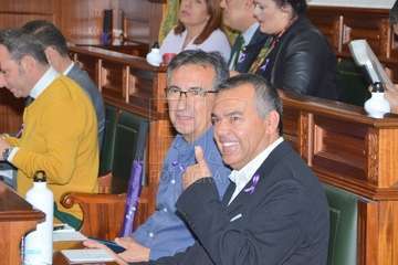 Sesión plenaria correspondiente al mes de noviembre (Foto Francisco Javier Santana)